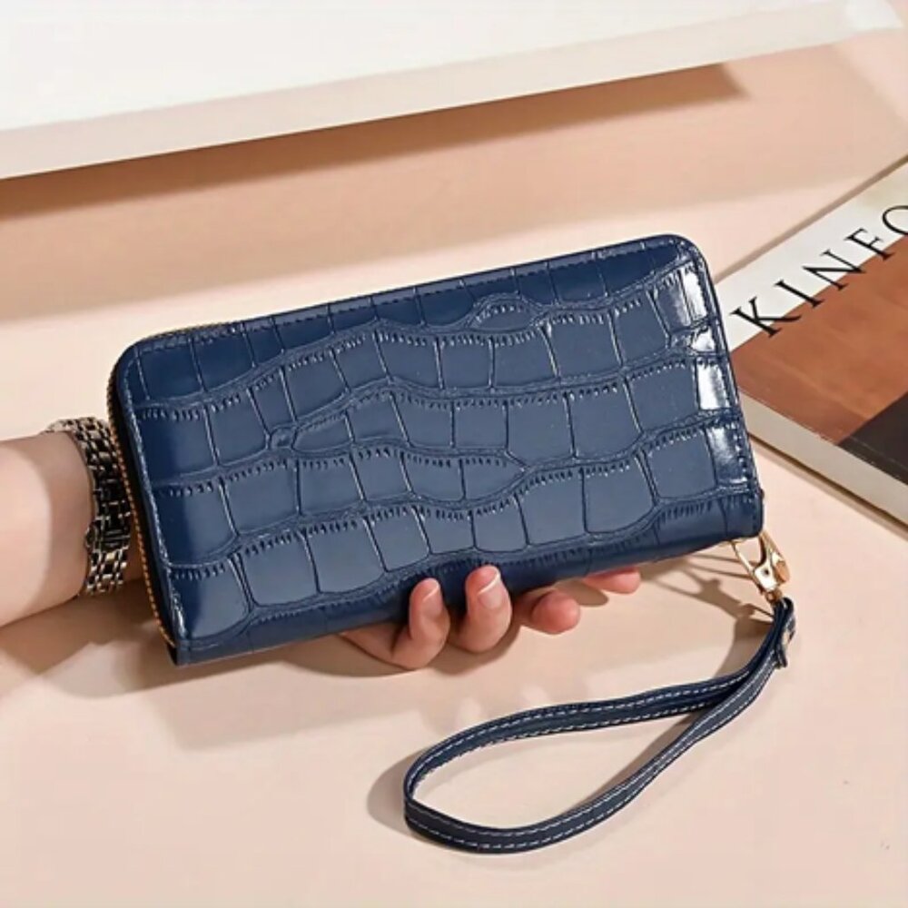 Women'S Vintage Style Synthetic Faux Leather Coin Purse